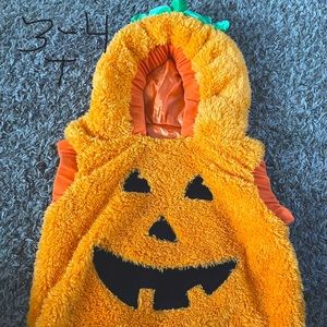 Toddler Pumpkin costume